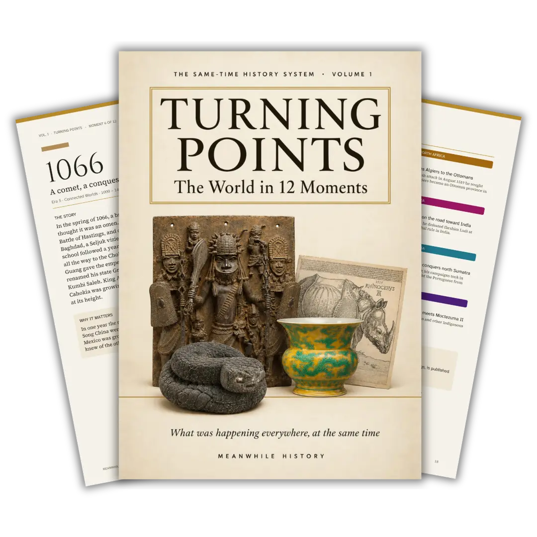 Vol. 1 Turning Points: the cover and inside pages